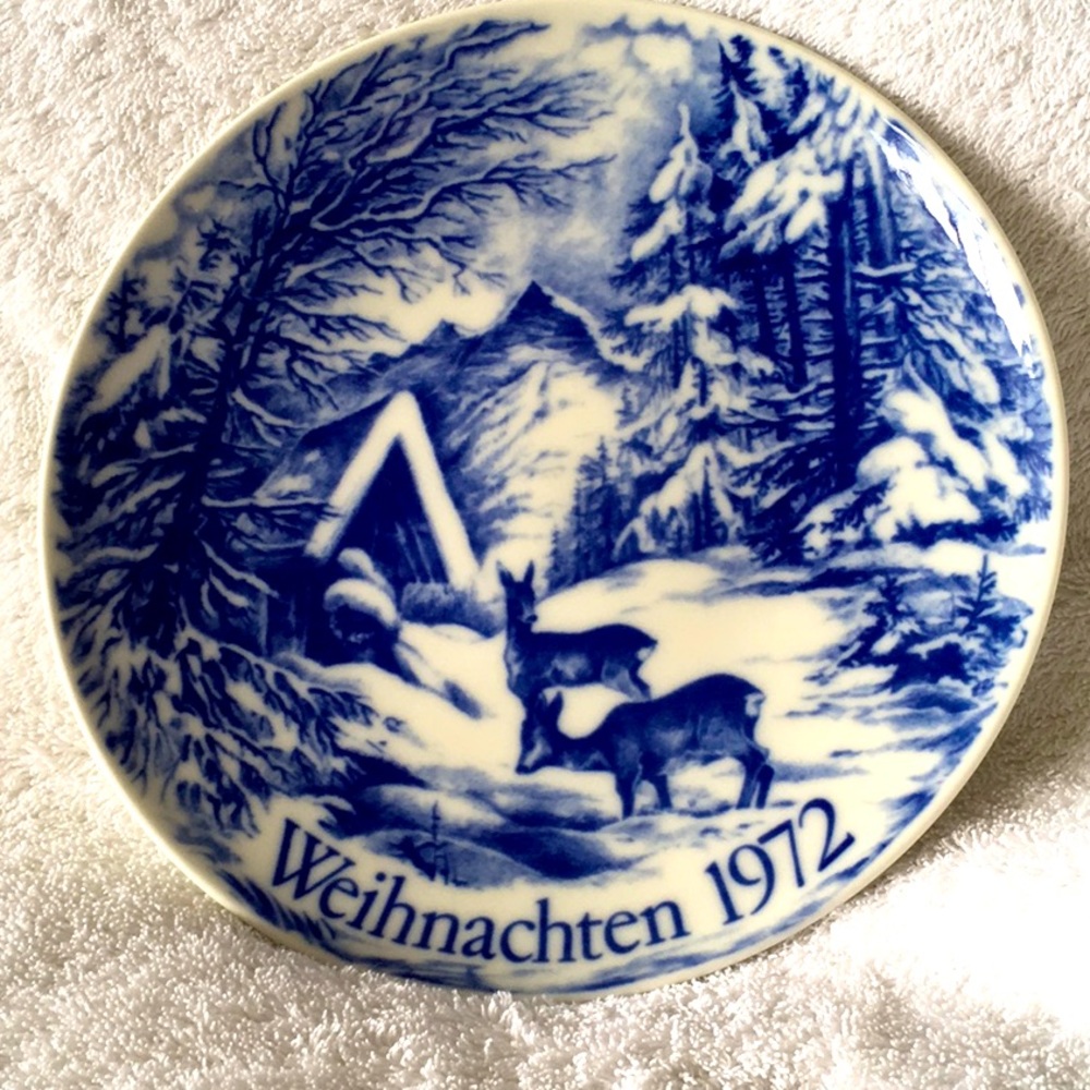 Limited Edition Christmas Plate